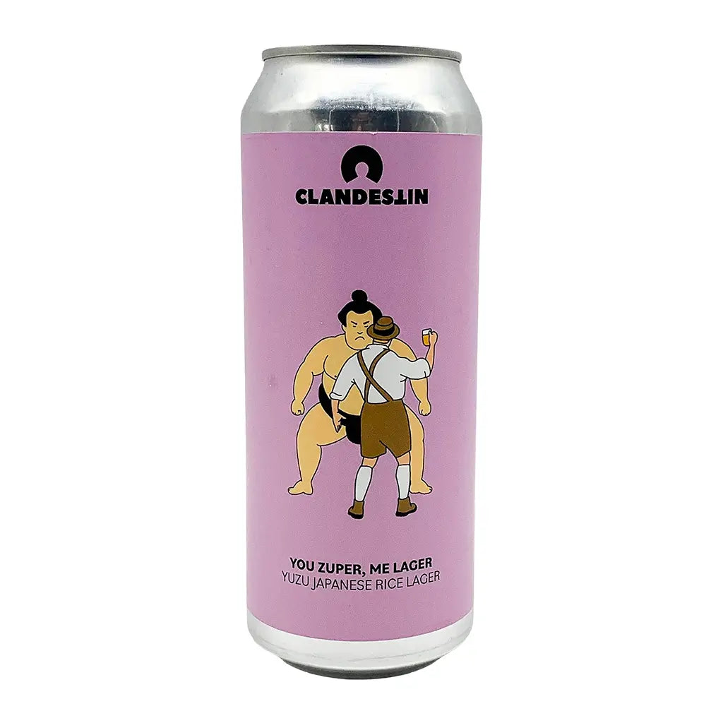 Clandestin Beer - YOU ZUPER, ME LAGER