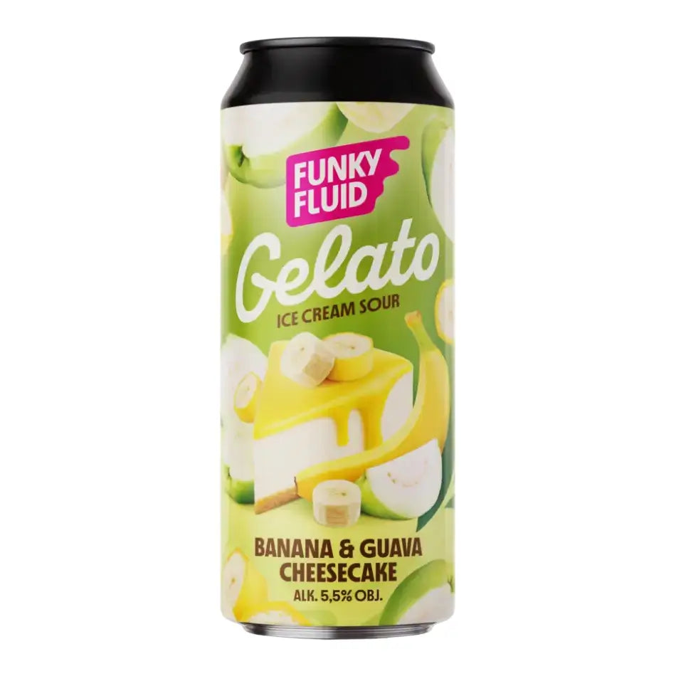 Funky Fluid - Gelato: Banana & Guava Cheesecake