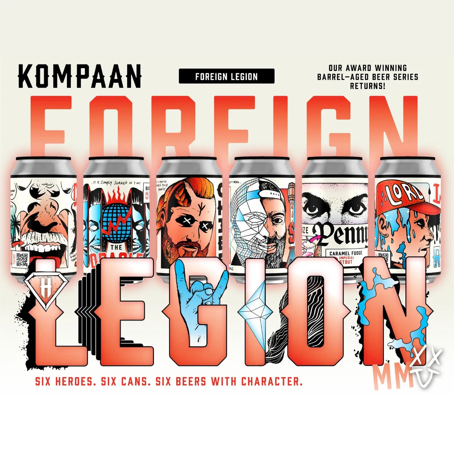 Kompaan Foreign Legion 2025 (6x)