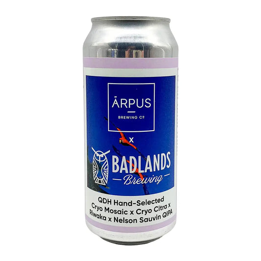 Ārpus - Ārpus x Badlands Brewing - QDH Hand Selected Cryo Mosaic x Cryo Citra x Riwaka x Nelson Sauvin QIPA