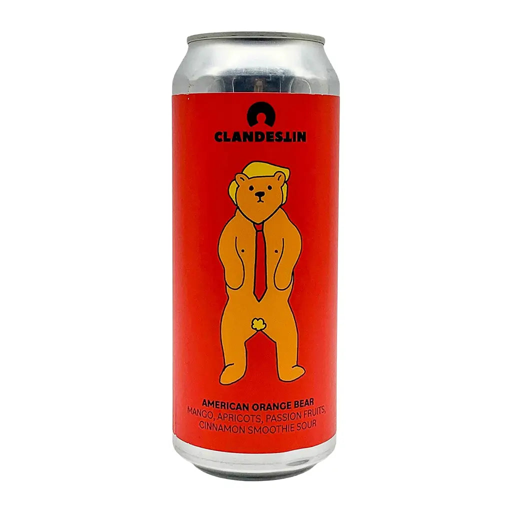 Clandestin Beer - AMERICAN ORANGE BEAR