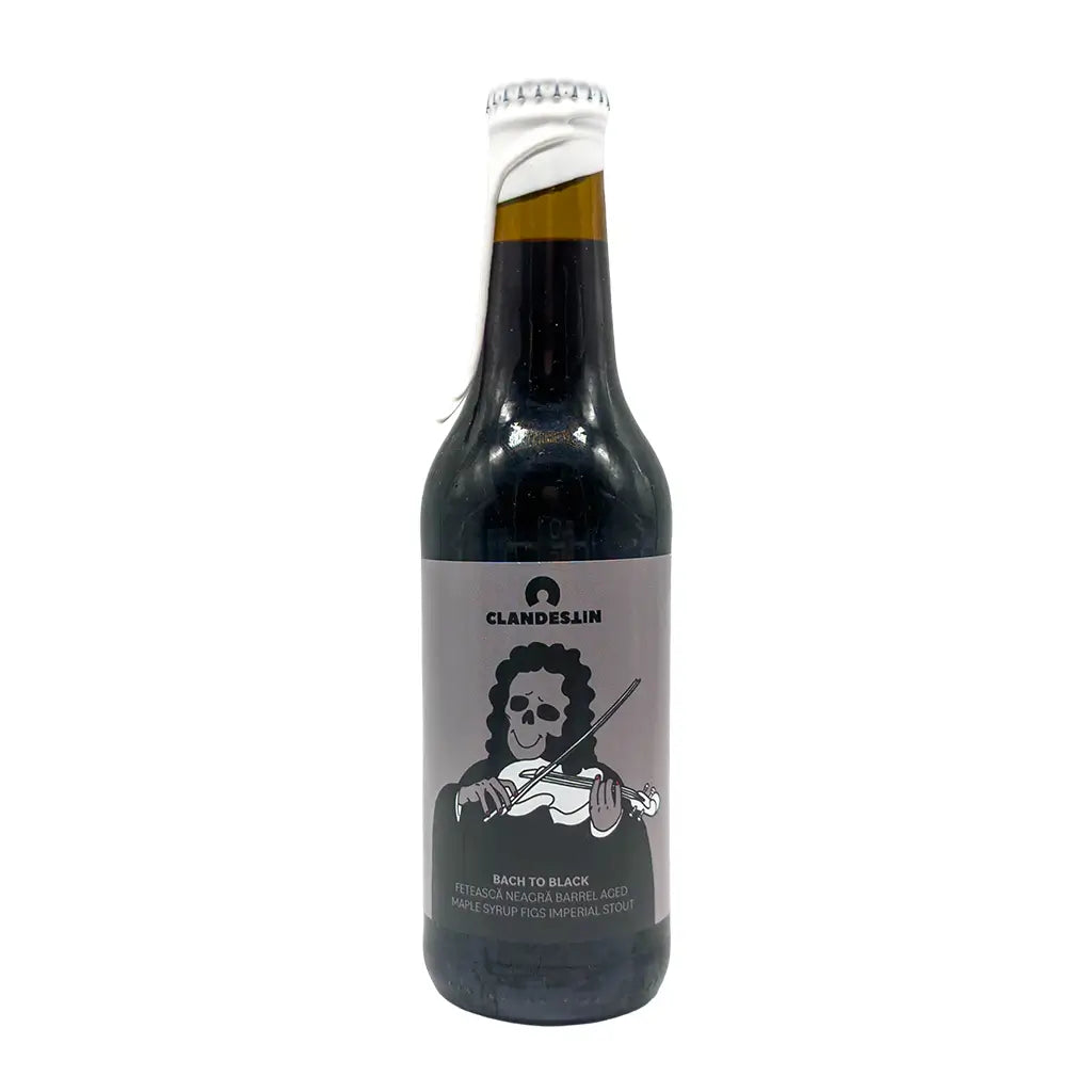 Clandestin Beer - BACH TO BLACK