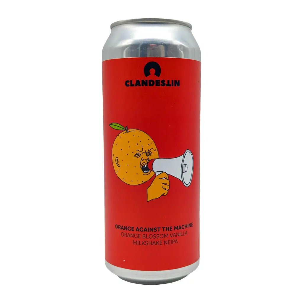 Clandestin Beer - ORANGE AGAINST THE MACHINE