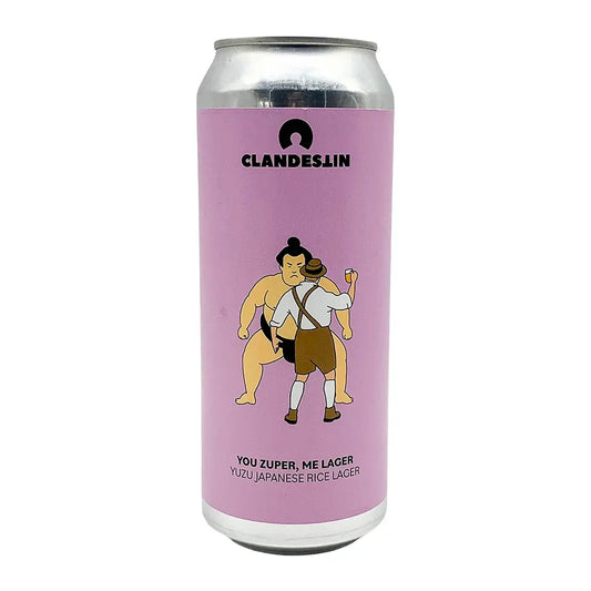 Clandestin Beer - YOU ZUPER, ME LAGER