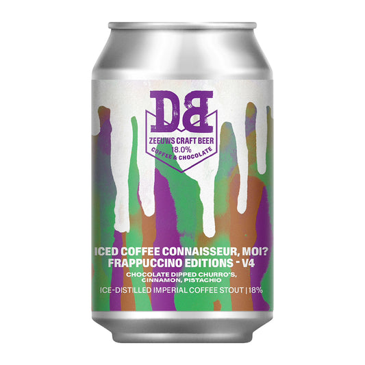 Dutch Bargain - Iced Coffee Connaisseur, Moi? - Frappuccino Editions V4 Chocolate Dipped Churro's, Cinnamon, Pistachio