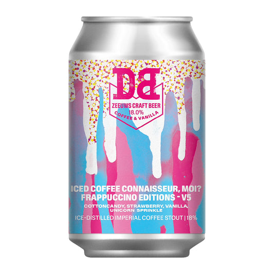 Dutch Bargain - Iced Coffee Connaisseur, Moi? - Frappuccino Editions V5 - Cottoncandy, Strawberry, Vanilla, Unicorn Sprinkle