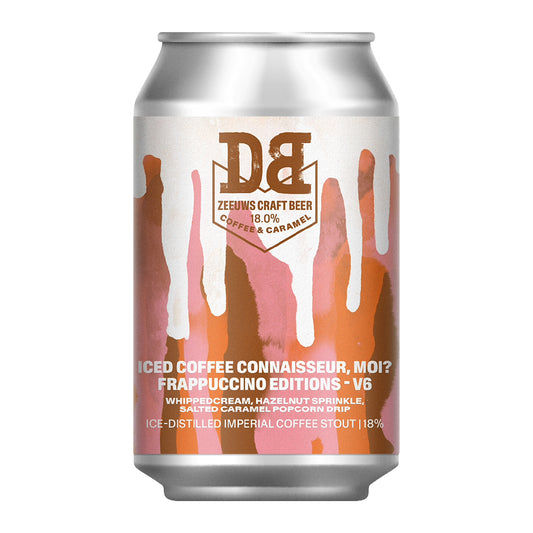 Dutch Bargain - Iced Coffee Connaisseur, Moi? - Frappuccino Editions V6 - Whippedcream, Salted Caramel Popcorndrip, Hazelnut Sprinkle