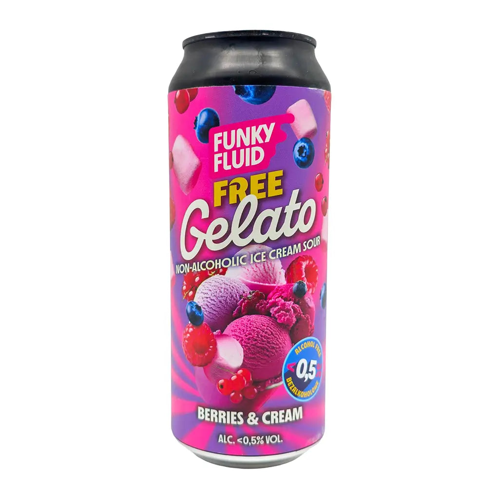Funky Fluid - Free Gelato: Berries & Cream