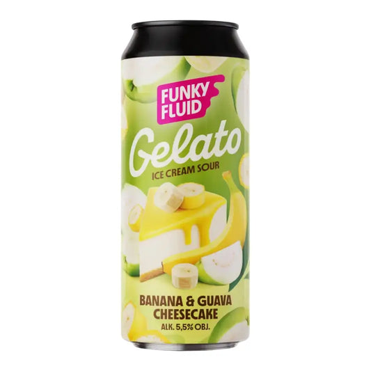 Funky Fluid - Gelato: Banana & Guava Cheesecake