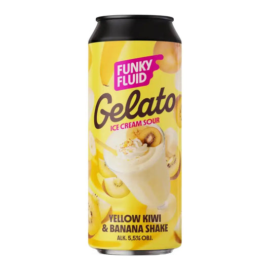 Funky Fluid - Gelato: Yellow Kiwi & Banana Shake