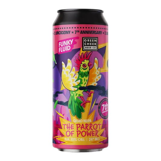 Funky Fluid - The Parrot of Power (7th Anniversary Green Cheek collab)