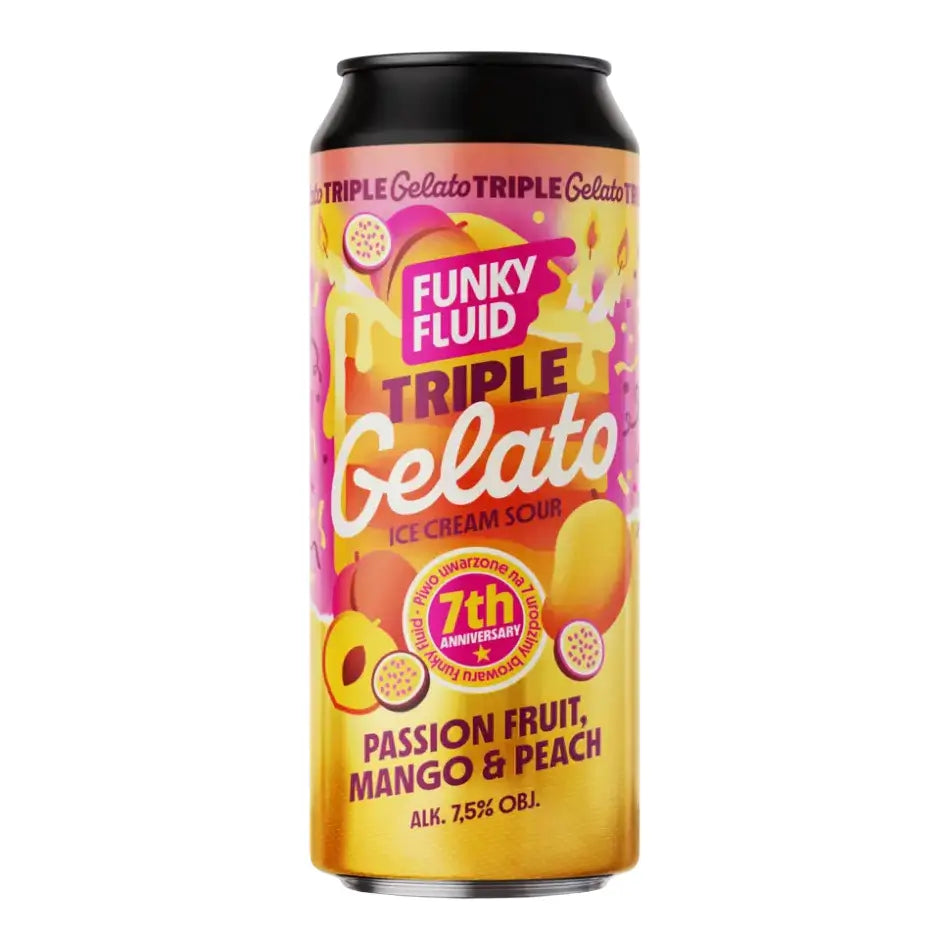 Funky Fluid - Triple Gelato: Passionfruit, Mango & Peach