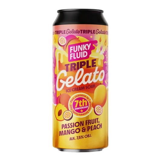 Funky Fluid - Triple Gelato: Passionfruit, Mango & Peach