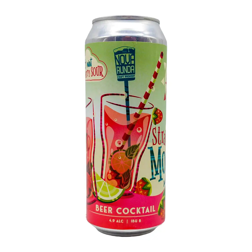 Nova Runda - Beer Cocktail: Strawberry Mojito